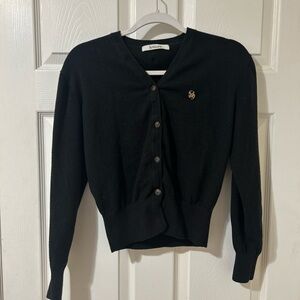 Kenizure Korean Black Button-Up cardigan size small